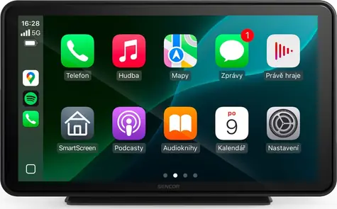 SCT M760 / Cúvacia kamera / CarPlay / Android Auto