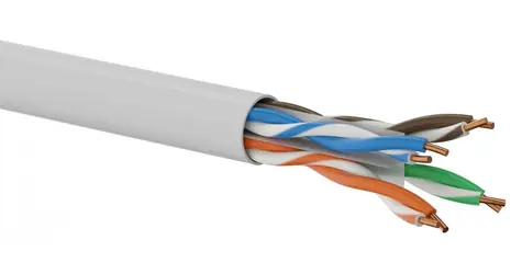 UTP kábel Cat6 305m LSOH sivý / Sieťový kábel / drôt / U/UTP / AWG24