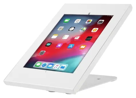 Maclean MC-909W biela / Stojanček na tablet / bezpečnostný zámok