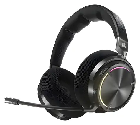 Corsair Virtuoso Max Wireless Carbon / Bezdrôtové slúchadlá / Cez hlavu