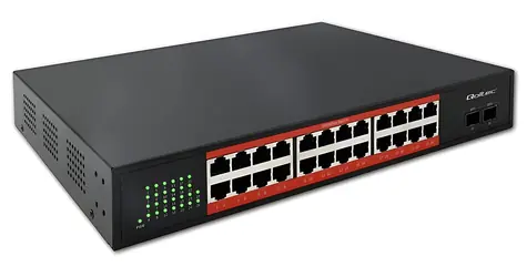 Sieťový switch 24x RJ-45 2x SFP / Gigabit Switch / 24-portový / 1000 Mb/s