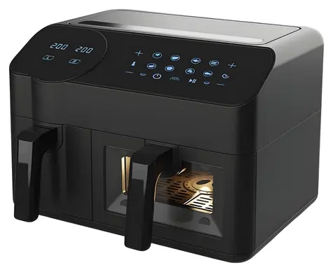 MR-760 / Teplovzdušná fritéza dvojitá / 3,5 l + 6 l / 2400 W