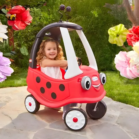 Cozy Coupe Lienka červená / Odrážadlo / od 1,5 do 5 rokov