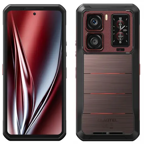 Oukitel WP300 červená / Mobilný telefón / 5G / IP69K / 12GB / 512GB
