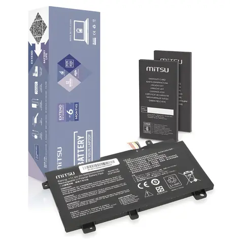 Asus batéria B31N1726 / Batéria pre notebook / FX504, FX505, FX80G / 3900 mAh / 44 Wh / 11,4 V