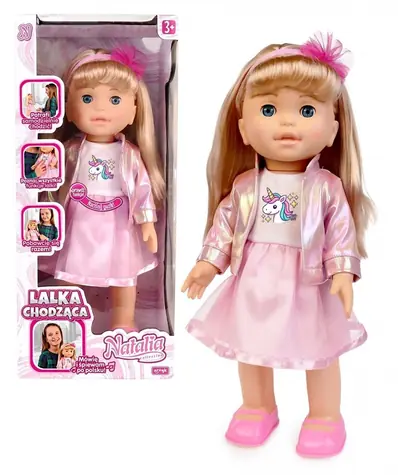 Chodiaca bábika Natalia 40 cm / Bábika