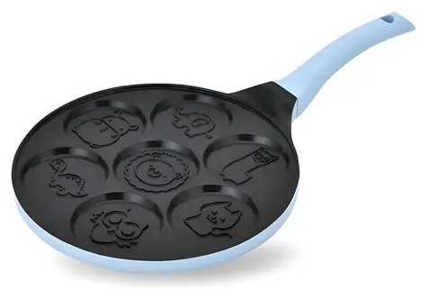 CUTE MR-1222-C čierna / Panvica na palacinky / 26 cm / Hliník / Nepriľnavý povrch / Vhodné do umývačky