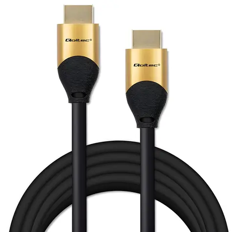 OEM HDMI 2.1 5m čierny / Kábel HDMI / Ultra High Speed / 8K 60Hz / 48 Gb/s / pozlátené konektory