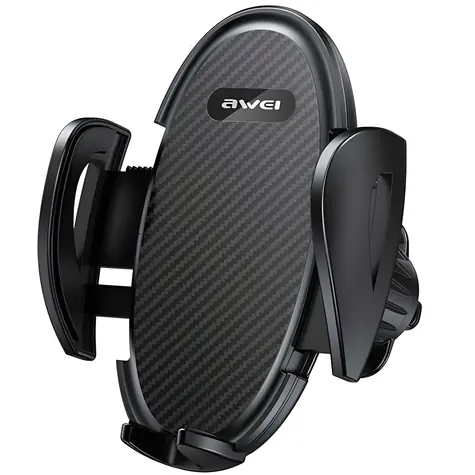 AWEI X38 čierna / Držiak do auta / do ventilácie / univerzálna / 4,0-6,8”