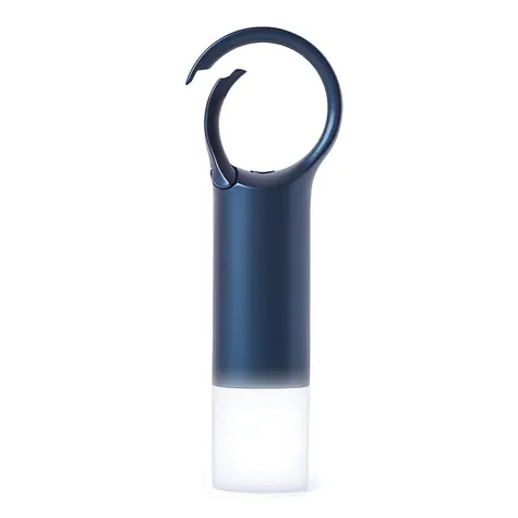 Lexon Nomaday Flash LL137DB tmavo modrá / LED kľúčenka / IPX4 / USB-C