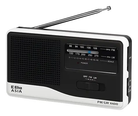 Asia Rádio biela / Prenosné rádio