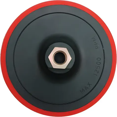 Vorel Tanier leštiaci/brúsiaci M14 125 mm / Brúsny tanier / Suchý zips / 12500 ot./min