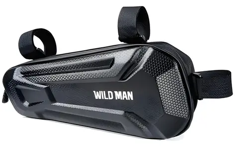 Wild man XT9 XL čierna / Taška na rám kolesa / 3,5 l / PU + EVA / suchý zips