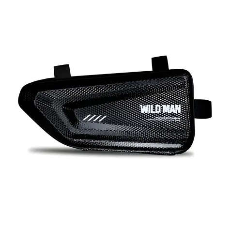 Wild man LE4 čierna / Taška na rám / puzdro na telefón / vodeodolná / 1,5 l