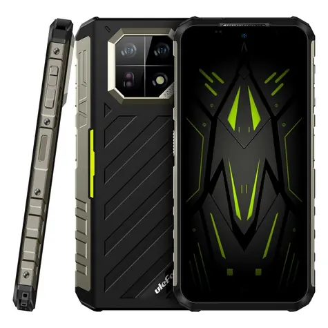 UleFone Armor 22 zelená / Mobilný telefón / 4G / 8GB / 256GB / IP69K