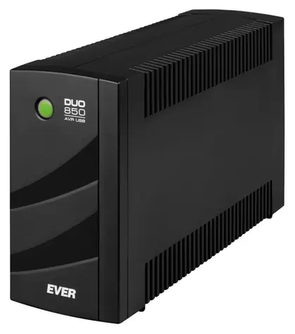 DUO 850 PL AVR USB čierna / Záložný zdroj UPS / 850 VA / 550 W / Line-Interactive / AVR