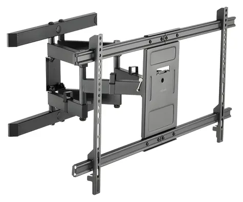 Nástenný držiak TV 43"-90" čierna / Nástenný držiak TV / naklápací a otočný / VESA max 800x400 / nosnosť 60 kg