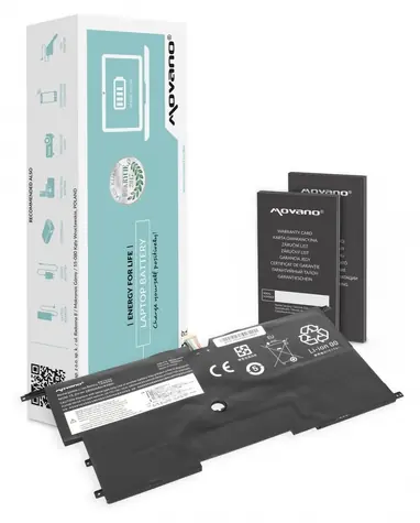 Batéria pre Lenovo ThinkPad X1 Carbon Gen 2/3 / Batéria pre notebook / 2800 mAh / 43 Wh