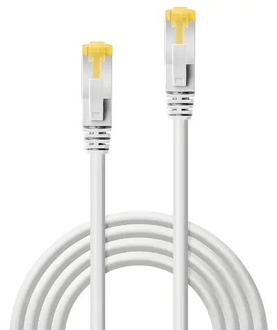 Lindy biela / Patch kábel / Cat7 S/FTP / 2 m / RJ45-RJ45