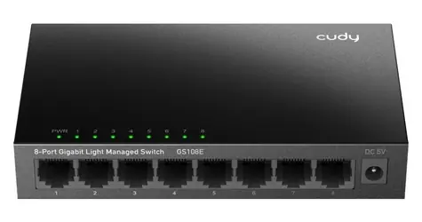 Cudy GS108E / Switch / 8x RJ45 / 1000 Mbps
