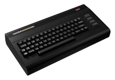 Commodore C64 Mini Black Edition / Retro herná konzola / 25 hier / HDMI 720p / USB joystick