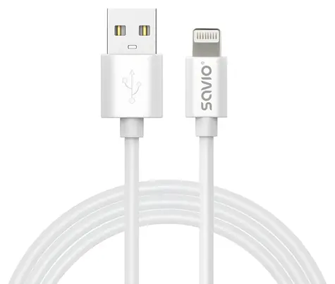CL-193 Kábel USB-A - Lightning 2 m / Kábel / Nabíjací a dátový