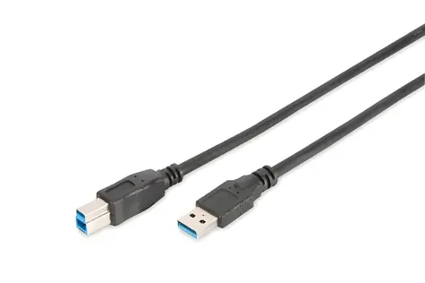 Digitus DB-300115-018-S / Kábel / USB-A - USB-B / 1,8 m