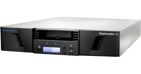 SuperLoader 3 ET-Q / Páskový autoloader / LTO-9HH / 8 slotov / 12 Gb/s SAS / čítačka čiarových kódov