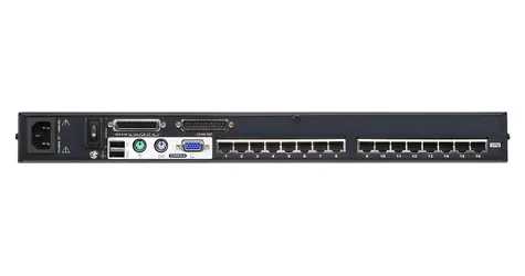 Prepínač KH-1516A / KVM prepínač / 16 portov / Cat5 / PS/2 + USB