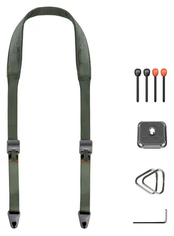 Pgytech Camera Shoulder Strap zelená / Popruh na fotoaparát