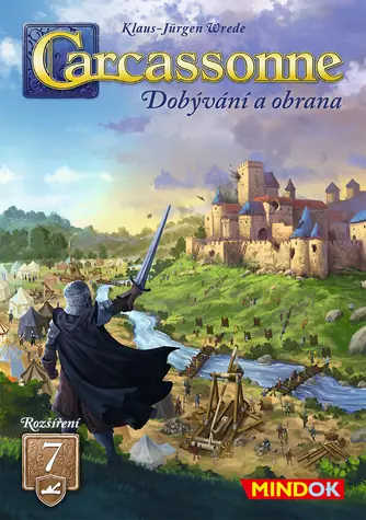 Mindok Rozšírenie Carcassonne: Dobývanie a obrana / Spoločenská hra / 7. rozšírenie