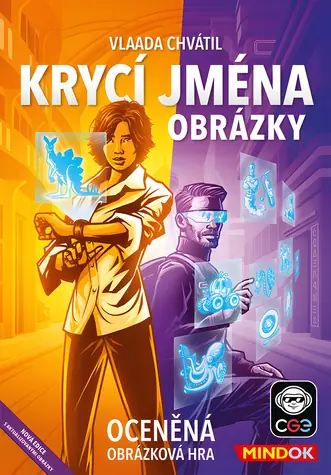 Mindok Krycie mená Obrázky 2025 / Spoločenská hra / Párty hra pre viacerých hráčov