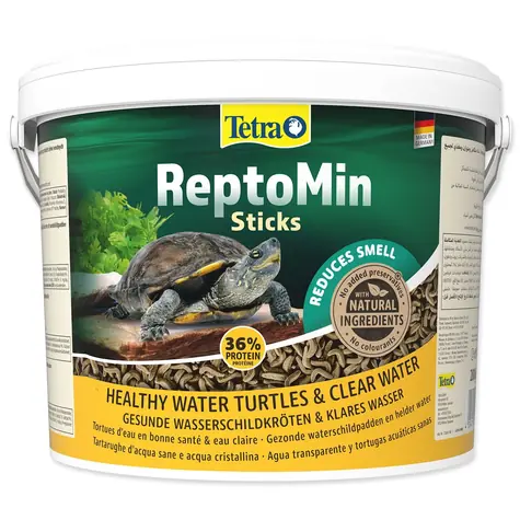 Tetra Repto Min / Krmivo pre vodné korytnačky / Plávajúce tyčinky / 10 l