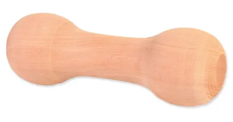 TRIXIE Hračka Činka oblá / Drevo / Pre psov / 125 g