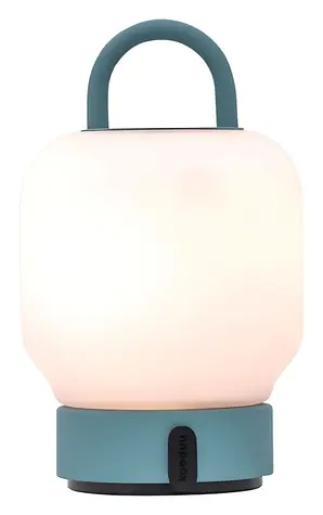 LOOME tyrkysová / Prenosná dobíjacia LED lampa