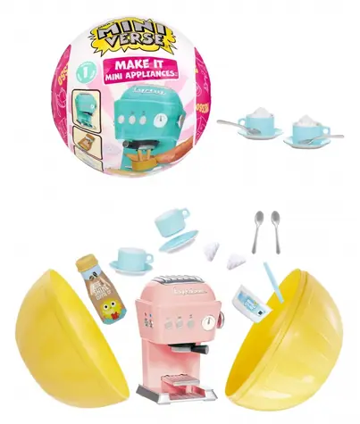 MGA MINIVERSE Make It Mini Kávovar / Mini zberateľské figúrky / od 8 rokov