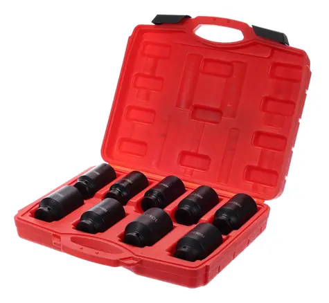 SIXTOL MECHANIC WRENCH SET 1 / Sada nástrčných hlavíc / 1/2" / 9 ks