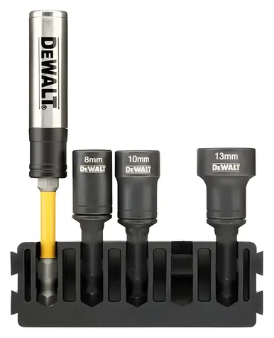 DeWalt 5dielna sada nástrčných kľúčov (DT70827) / Sada nástrčných kľúčov / 8, 10, 13 mm / ToughCase