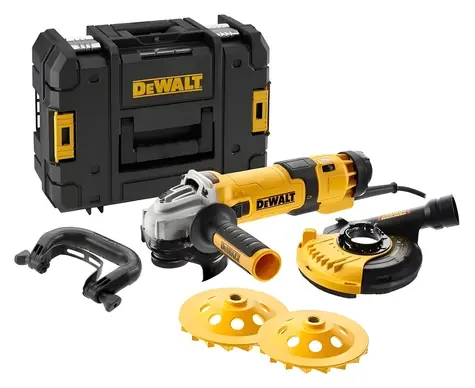 DeWalt DWE4257KT / Uhlová brúska / 1500W / 125mm / kufor Tstak