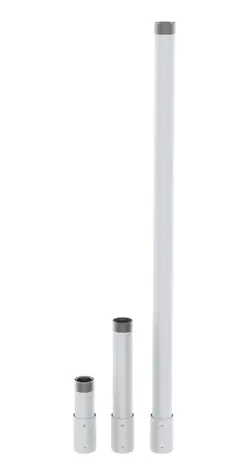 AXIS TP3908-E biela / Predlžovacia rúrka / 100 cm / pre IP kamery