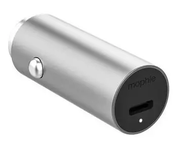 ZAGG nabíjačka do auta strieborná / Nabíjačka do auta / 18 W / USB-C