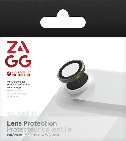ZAGG InvisibleShield Premium Camera zelená / Ochrana šošoviek fotoaparátu / Apple iPhone Air / Tvrdené sklo