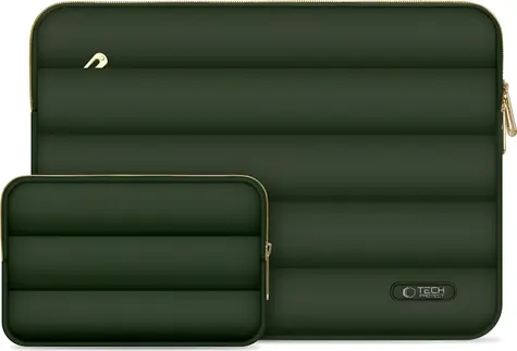 Tech-Protect Puffy 15-16" khaki / Puzdro pre notebook do 16" / khaki