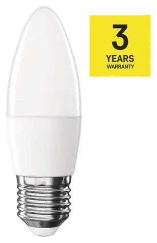 Emos Classic Candle 4,2 W E27 teplá biela / Žiarovka / náhrada za 40 W / 470 lm / energetická trieda E