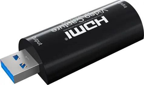 PremiumCord HDMI video grabber čierna / Video grabber / HDMI / USB 3.0 / 4K 30Hz vstup