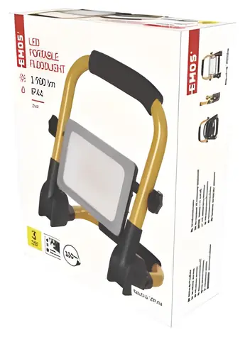 Emos ILIO / LED reflektor / 21W / 1900lm / neutrálna biela / IP44 / prenosný