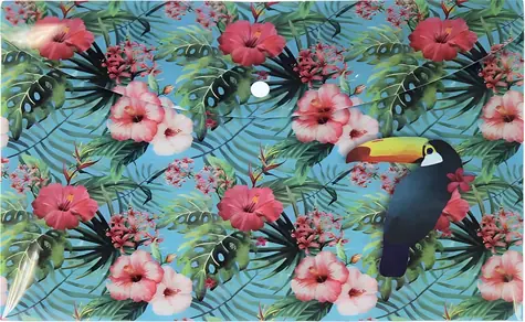 HAPPY SPIRIT Zložka s cvokom A4 Tropical / Zložka / A4 / cvokové zapínanie / 33 x 23,5 cm