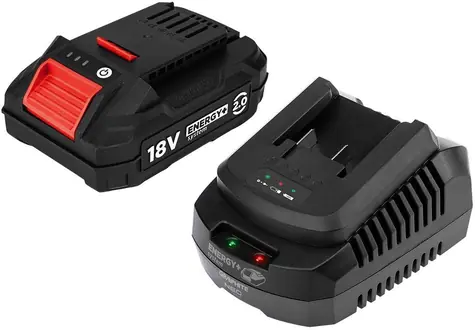 Graphite 58GE131-1 / Sada akumulátor a nabíjačka / 18V / Li- ION / 2Ah / Energy+