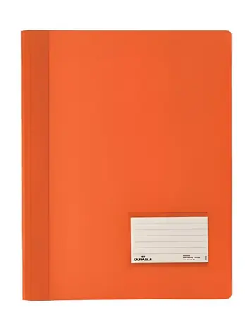 Durable Trend oranžová / Doska s rýchloviazačom / A4+ / 100 listov / PVC