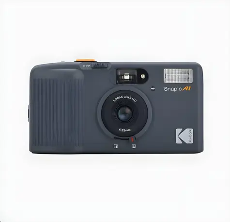 Kodak Snapic A1 Rhino Grey / Fotoaparát na film / 25mm objektív / 35mm film / blesk